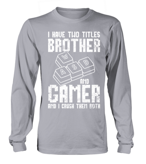 Pc Gamer Brother Vintage Long sleeved Unisex