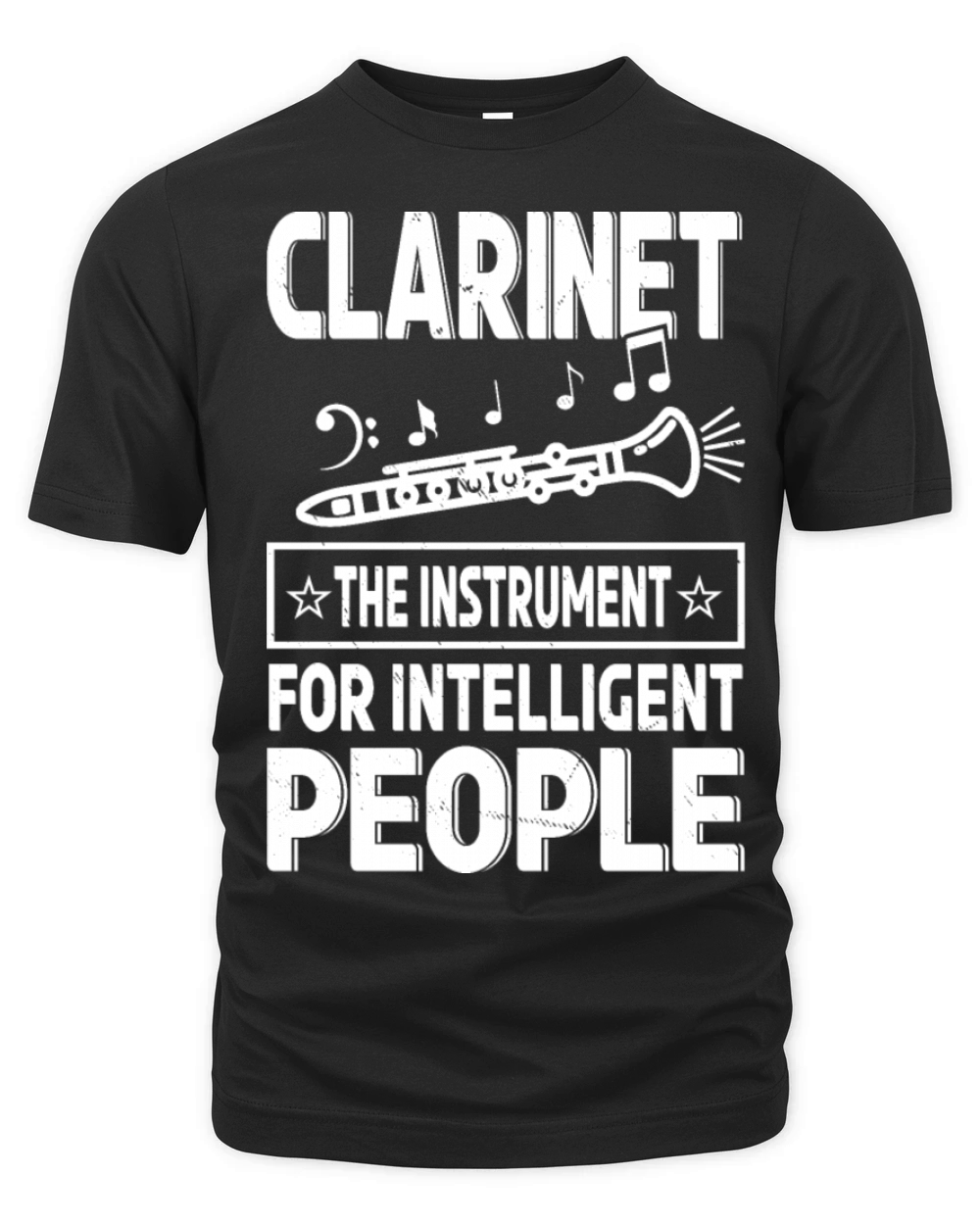 Clarinet The Instrument For Intelligent People Organic Unisex T-shirt