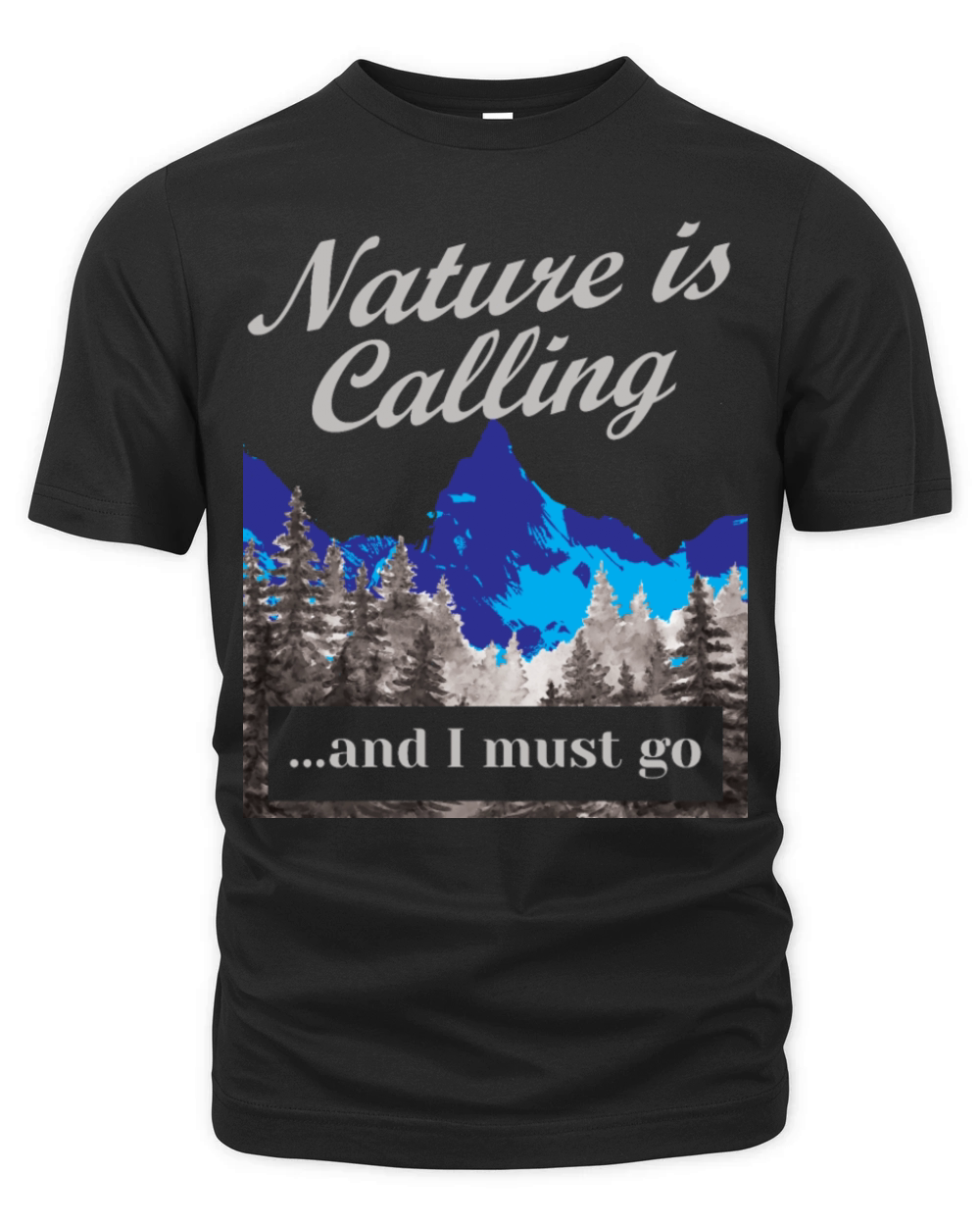 Hiking Nature is Calling Hike Vintage Organic Unisex T-shirt