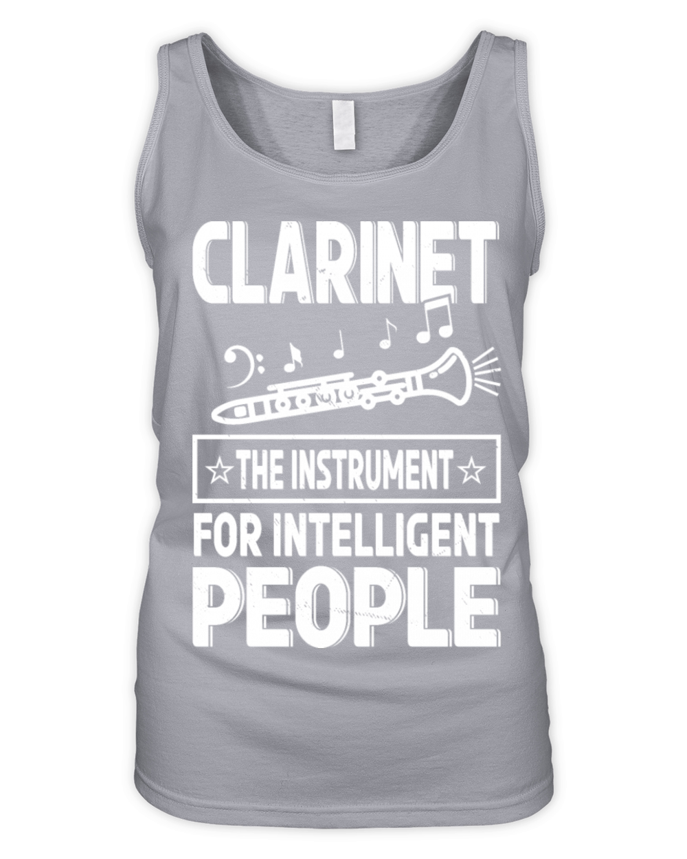Clarinet The Instrument For Intelligent People Organic Women's Tank Top