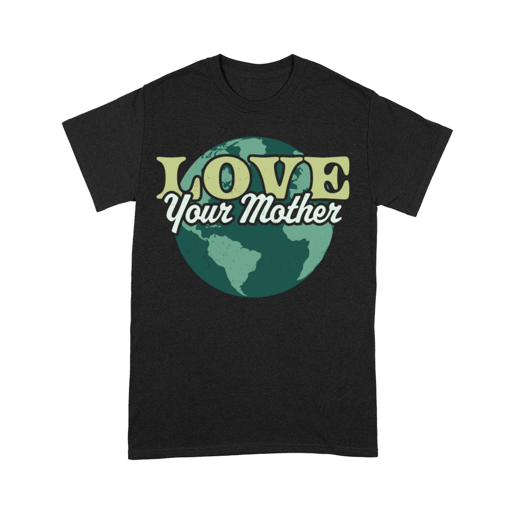 Love Your Mother Earth Day Retro Vintage Earth Day Premium T-shirt