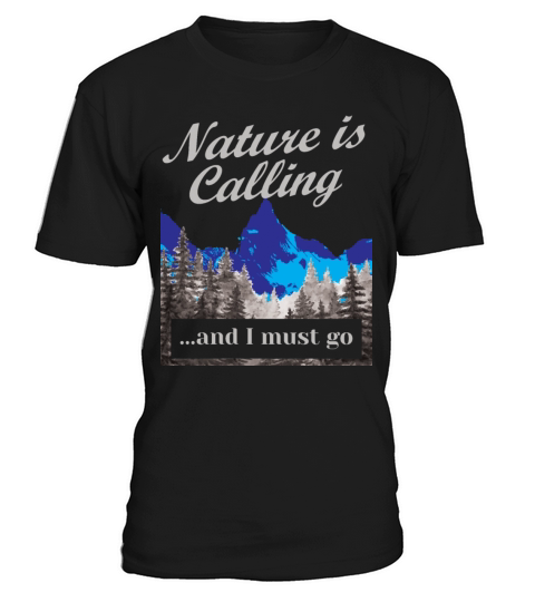 Hiking Nature is Calling Hike Vintage T-Shirt Unisex