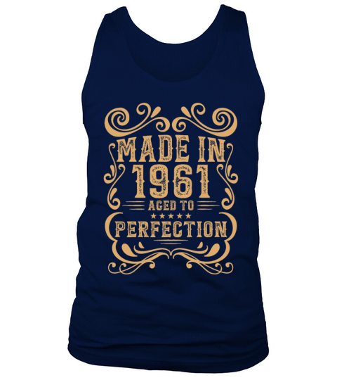 Vintage 1961 Aged to Perfection Tank Top Unisex