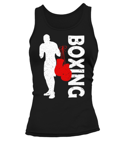 Vintage Boxing Boxer Art Kickboxing Tank top Woman