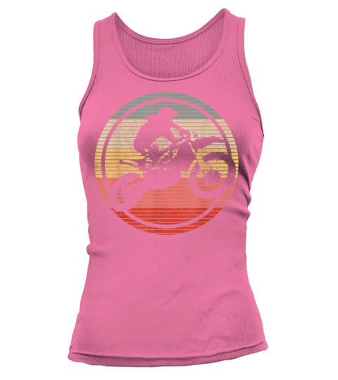 Vintage Motocross Dirt Bike Tank top Woman