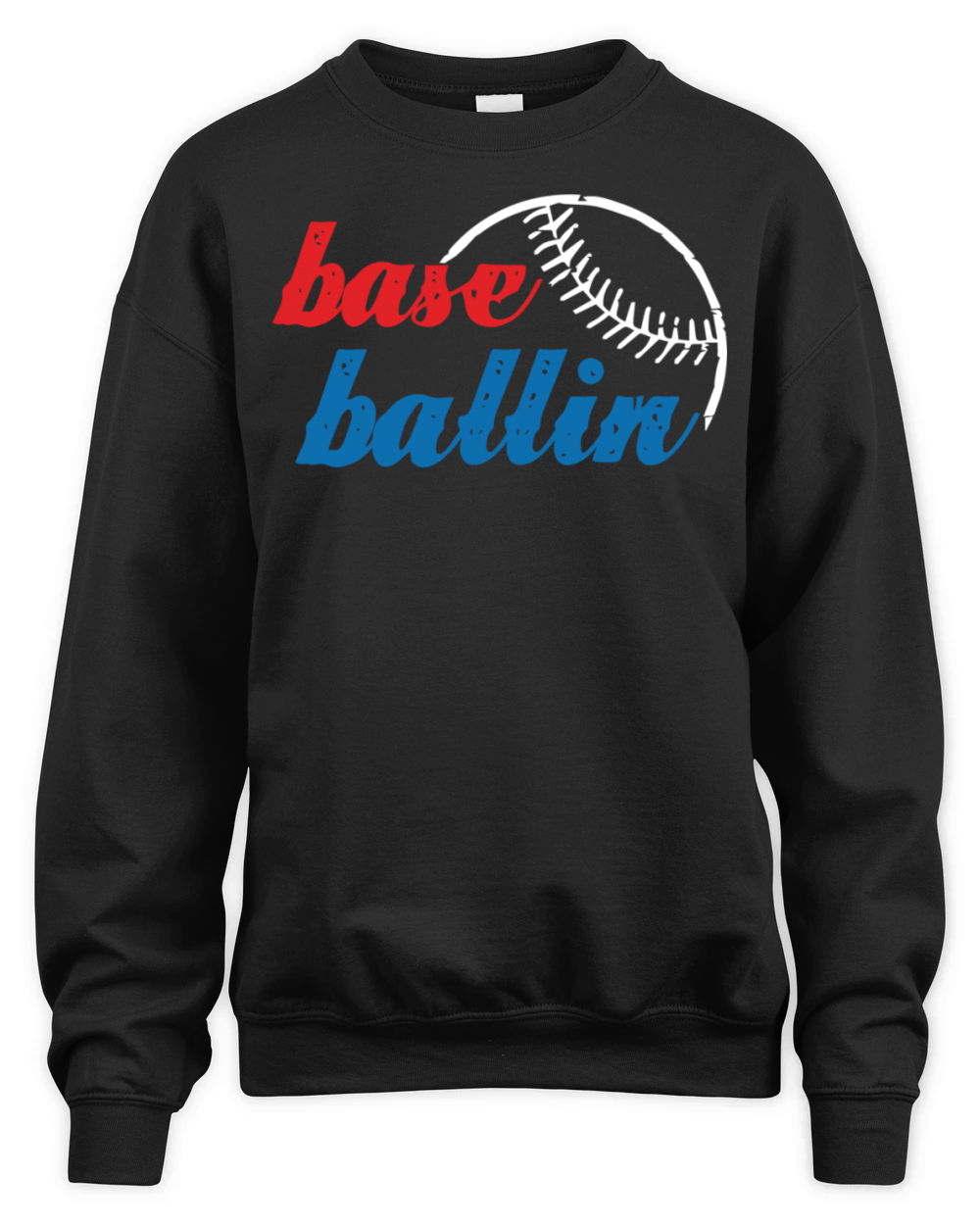 baseball ballin Unisex Premium Crewneck Sweatshirt