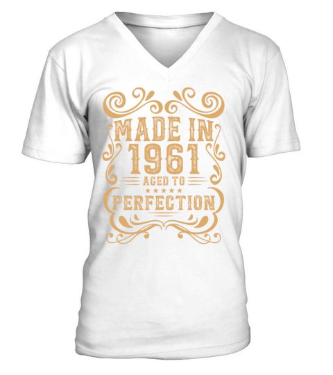 Vintage 1961 Aged to Perfection V-Neck T-shirt