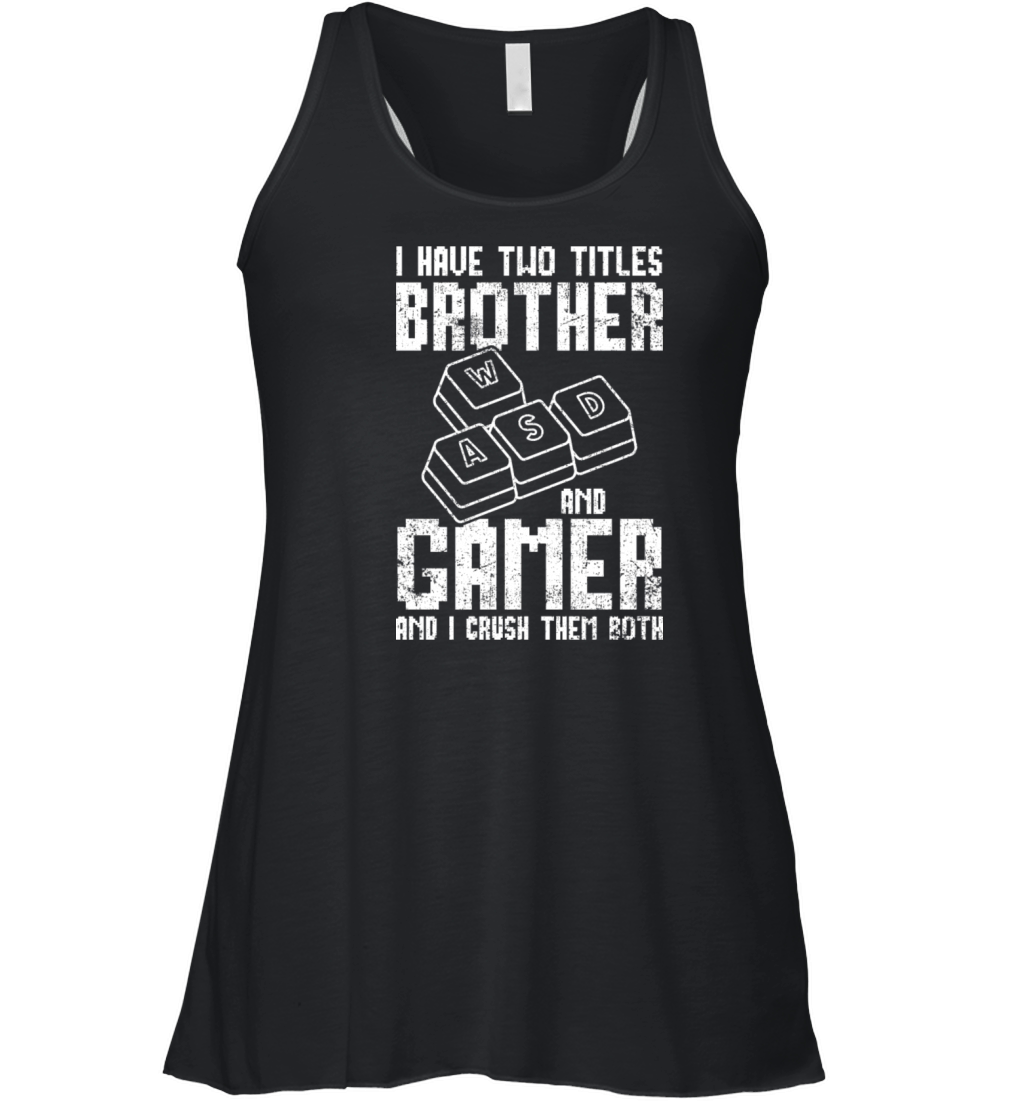 Pc Gamer Brother Vintage Women's Flowy Tank Top