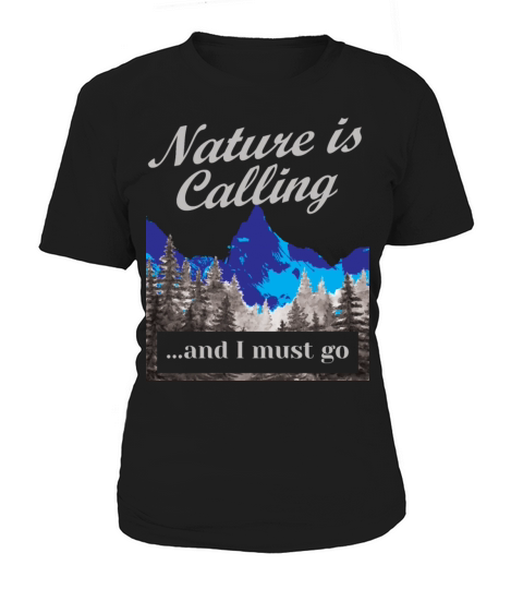 Hiking Nature is Calling Hike Vintage Women's T-Shirt