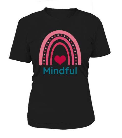 Mindful Viva Magenta Boho Rainbow Women's T-Shirt