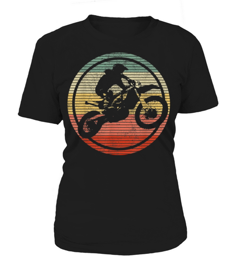 Vintage Motocross Dirt Bike Women's T-Shirt