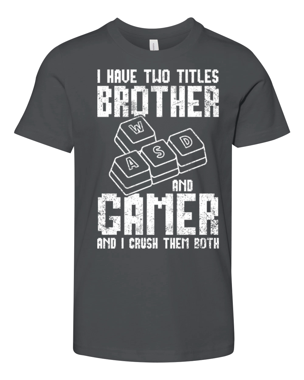 Pc Gamer Brother Vintage Youth Unisex Jersey Tee