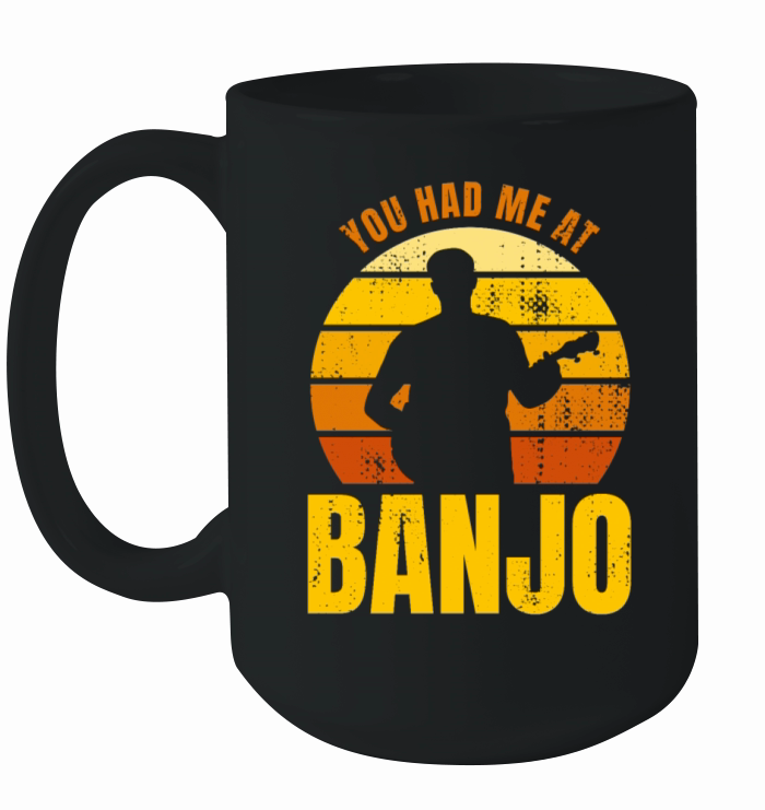 Banjoist Quote Ceramic Mug