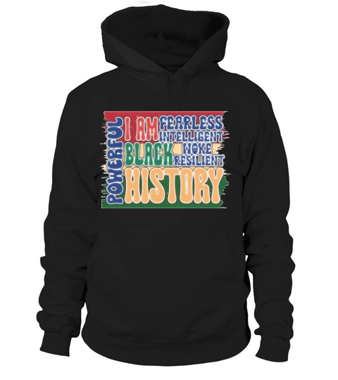 Black History Month Period African Hoodie Unisex