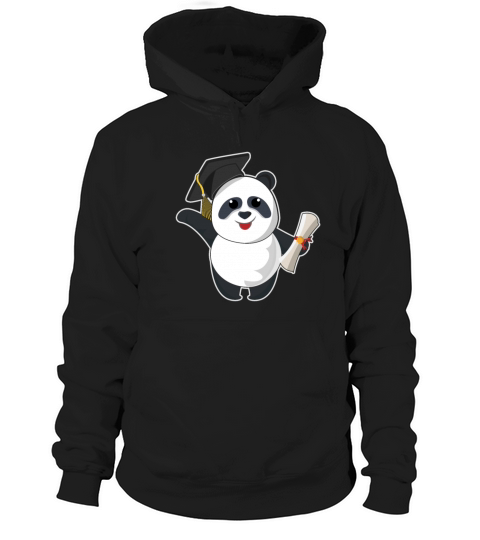 Panda Graduate Graduating 2023 Graduation Hoodie Unisex