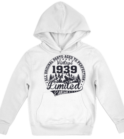 PREMIUM VINTAGE 1939 Kids Hoodie