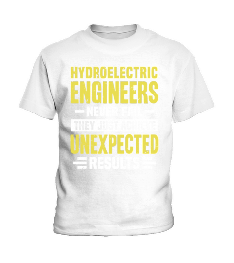 Hydroelectric Engineer Engineering Funny Design Ne Kids T-Shirt