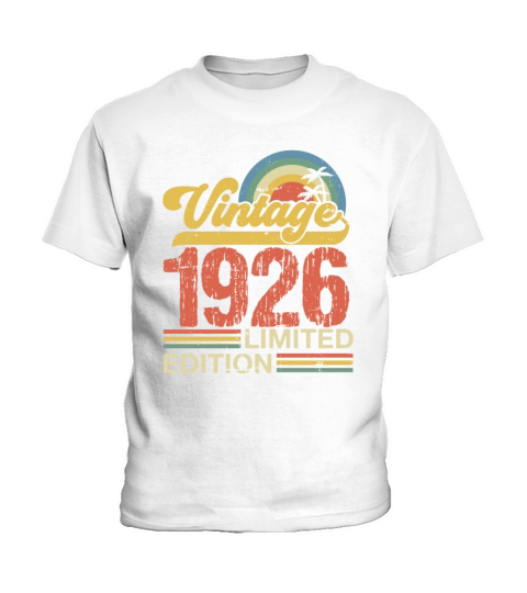 Retro Vintage 1926 Limited Edition Kids T-Shirt