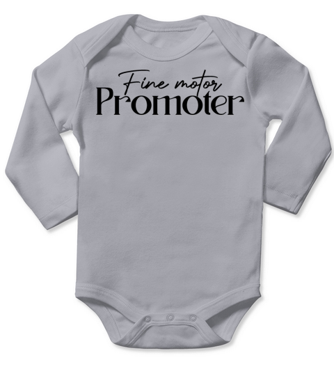 Fine Motor Promoter Long Sleeve Baby One-Piece
