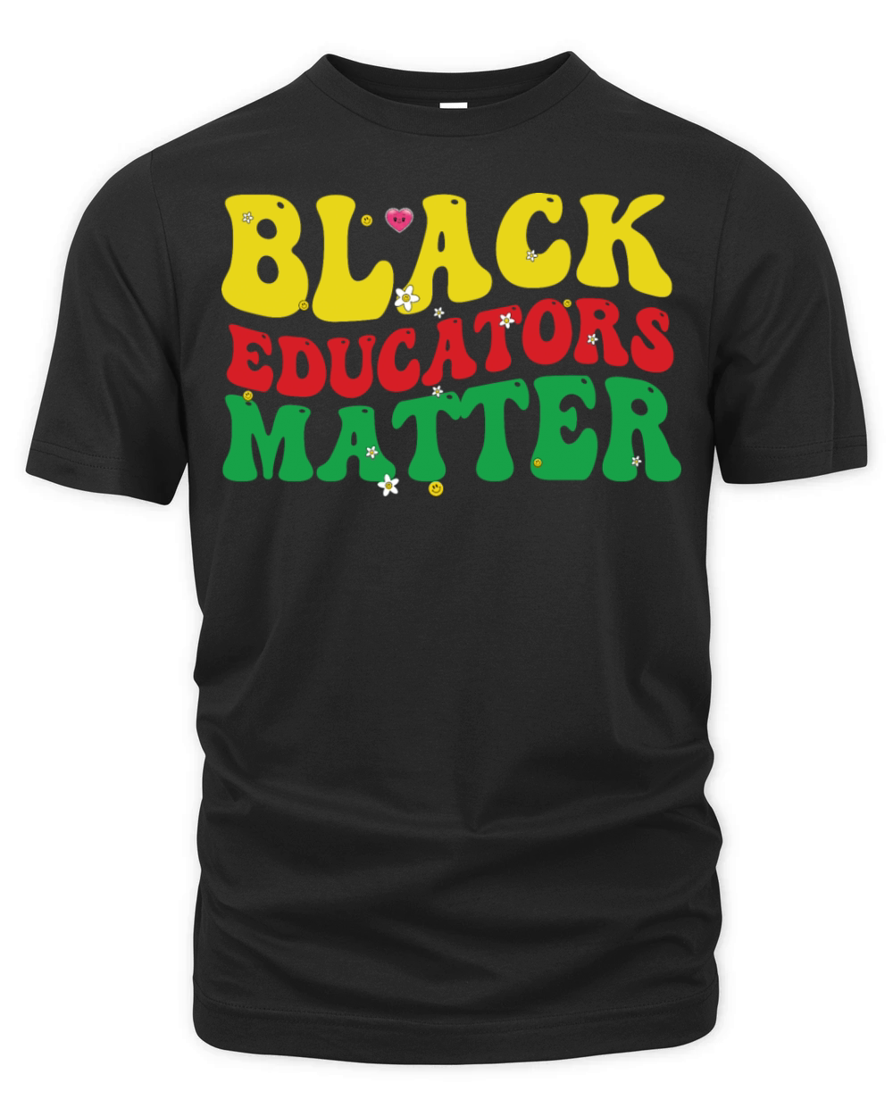 Black Educators Matter Teacher Black History Organic Unisex T-shirt
