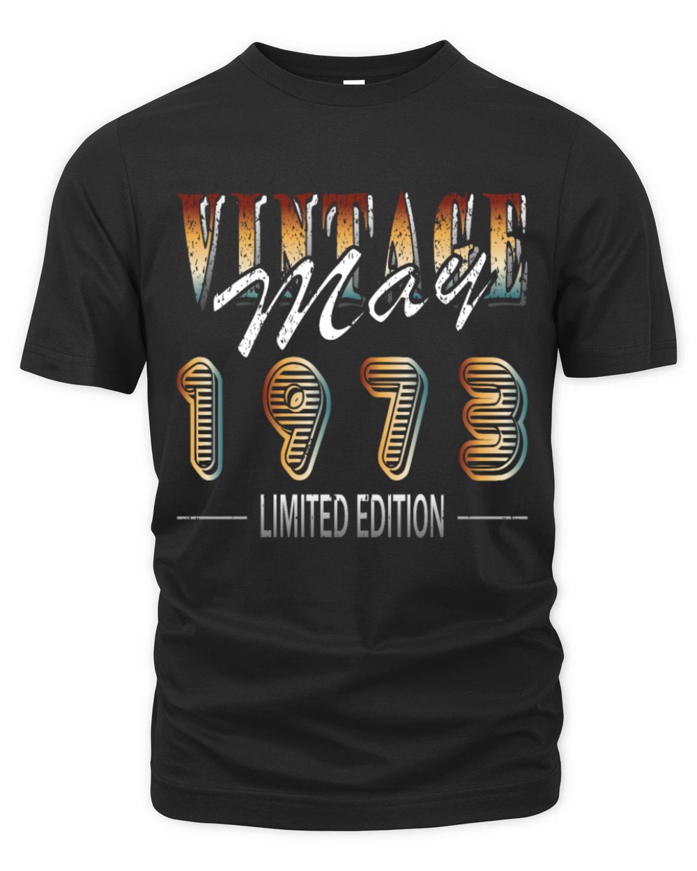 May 1973 limited edition vintage birth year Organic Unisex T-shirt