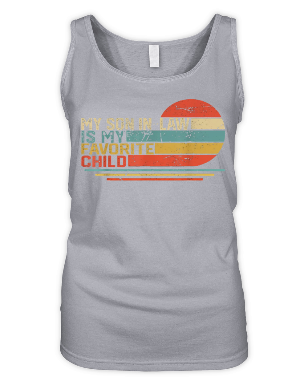 My Son In Law Is My Favorite Child Funny Retro Organic Women's Tank Top