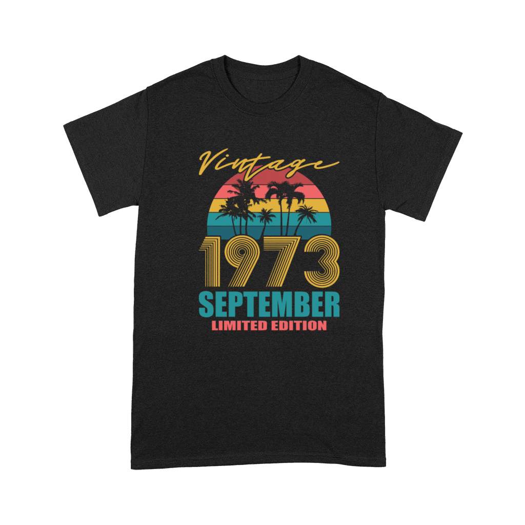50th birthday september 1973 vintage 1973 Premium T-shirt