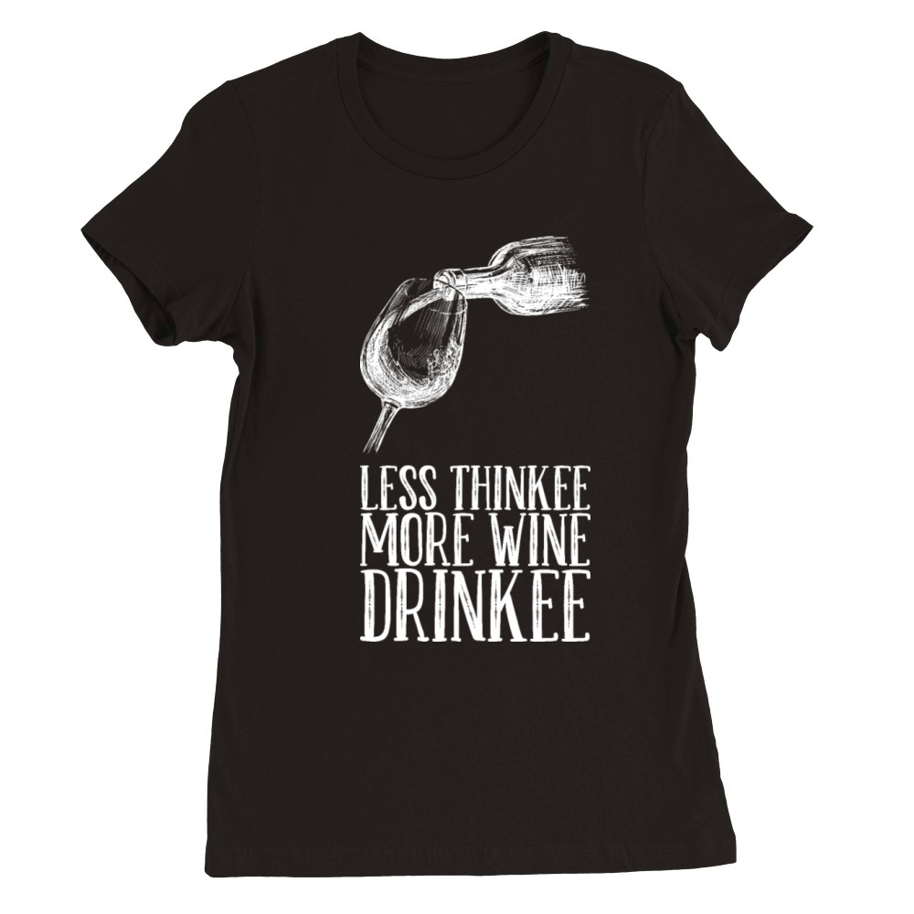 Wine Drinking Wine Gift Premium Womens Crewneck T-shirt