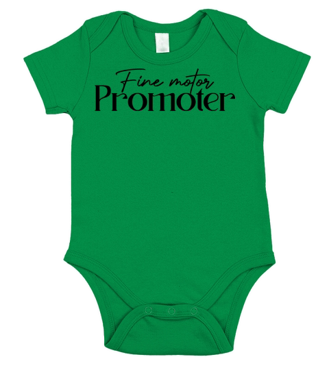 Fine Motor Promoter Short Sleeve Baby One-Piece