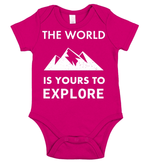 To Explore Short Sleeve Baby One-Piece