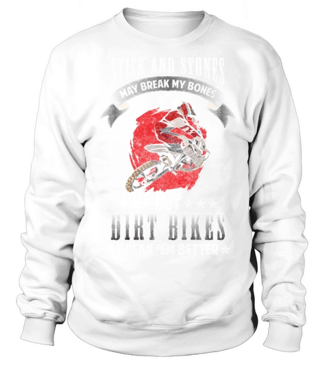 Dirt Bike Adrenaline Extreme Sport Fan Sweatshirt Unisex