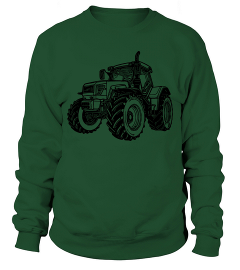 Heavy Tractor Large Field Field Tractor Sweatshirt Unisex
