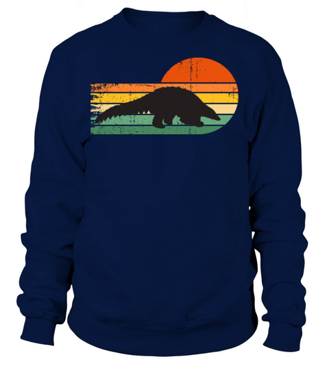 Pangolin Vintage Retro Style Sweatshirt Unisex