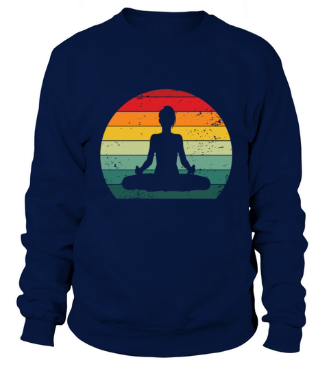 Vintage Yogo Lotus Blossom Meditation Yogi Namaste Sweatshirt Unisex