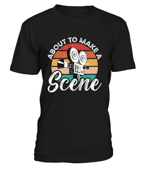 Filmmaking About To Make A Retro Cinema Filmmaker T-Shirt Unisex