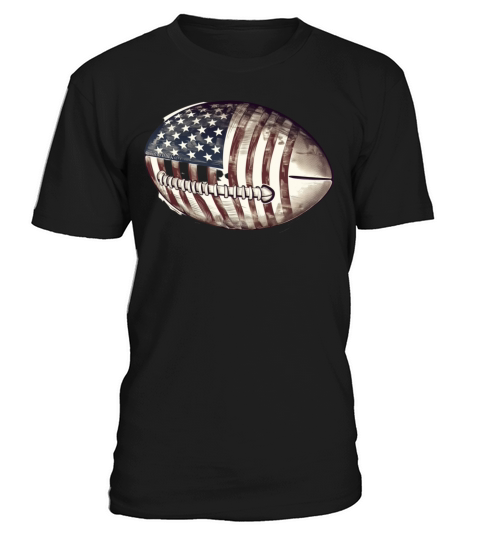 Football USA American Flag Vintage Gift T-Shirt Unisex