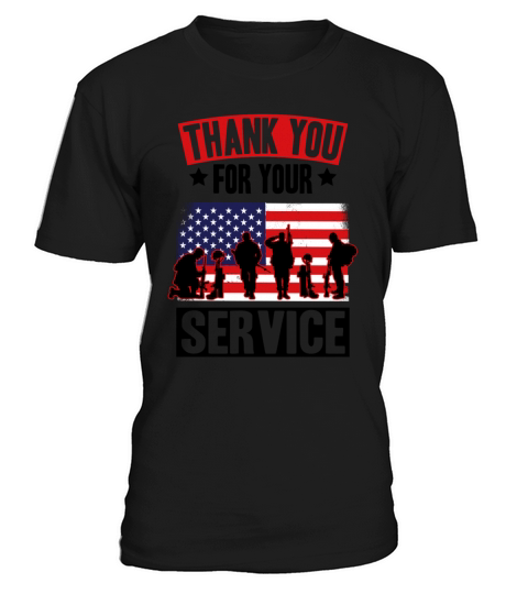 Veterans Day Thank You For Your Service T-Shirt Unisex