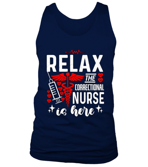 Correctional Nurse Relax The Correctional Medicine Tank Top Unisex