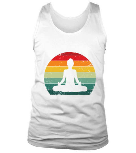 Vintage Yogo Lotus Blossom Meditation Yogi Namaste Tank Top Unisex