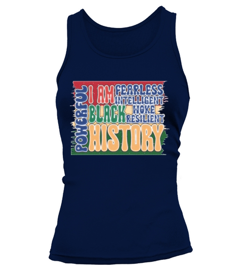 Black History Month Period African Tank top Woman