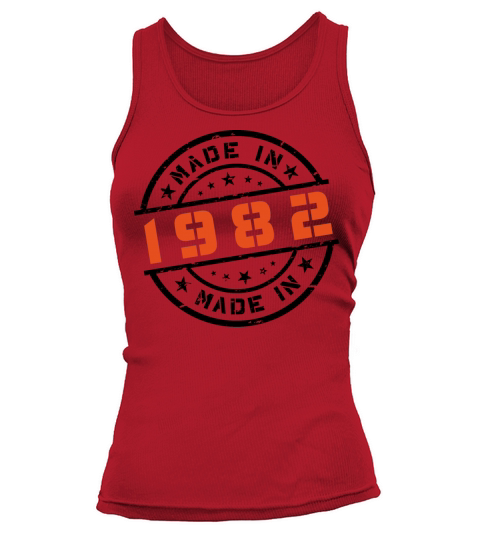 Year of birth Birthday Born In - Made in 1982 Tank top Woman