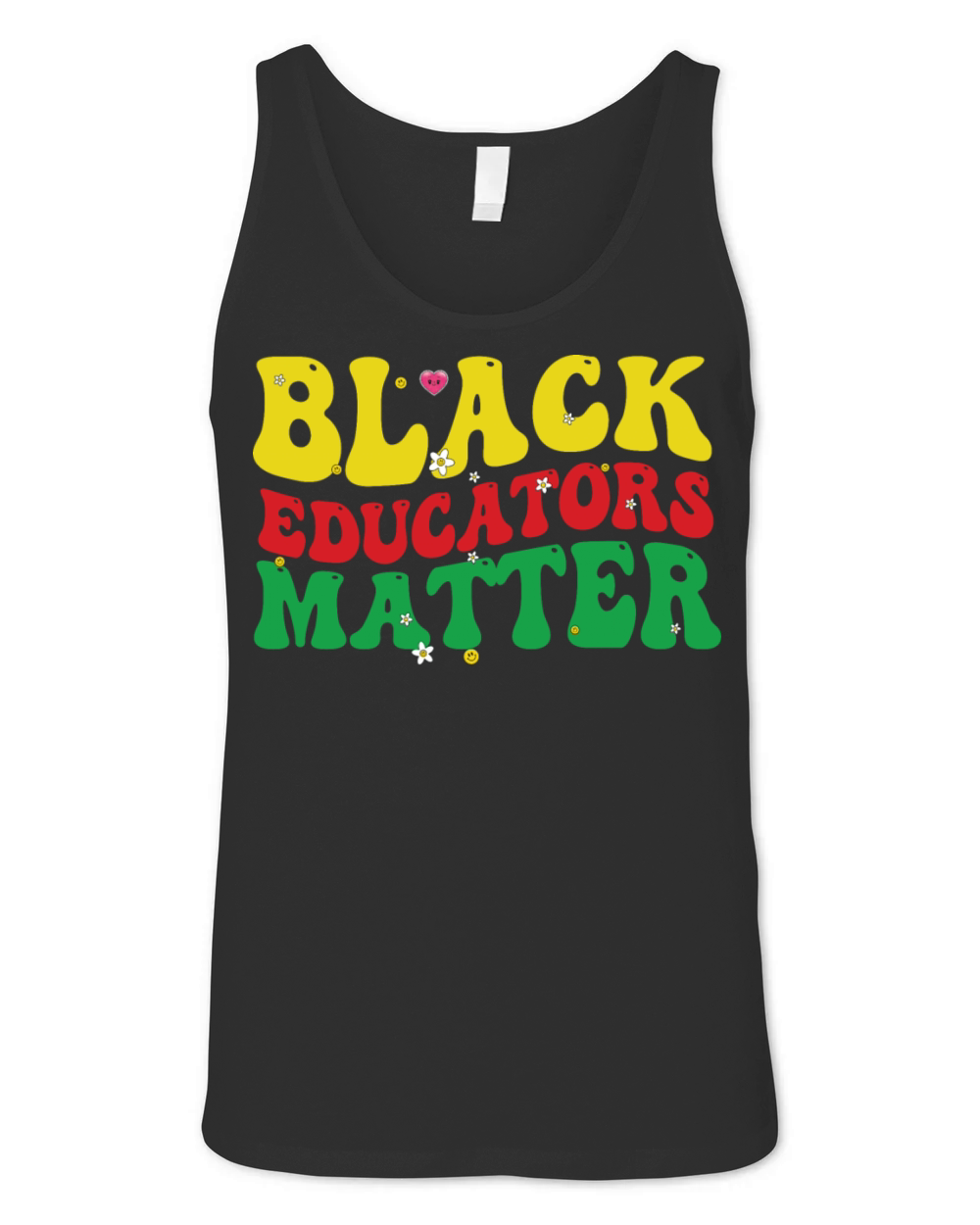 Black Educators Matter Teacher Black History Unisex Jersey Tank