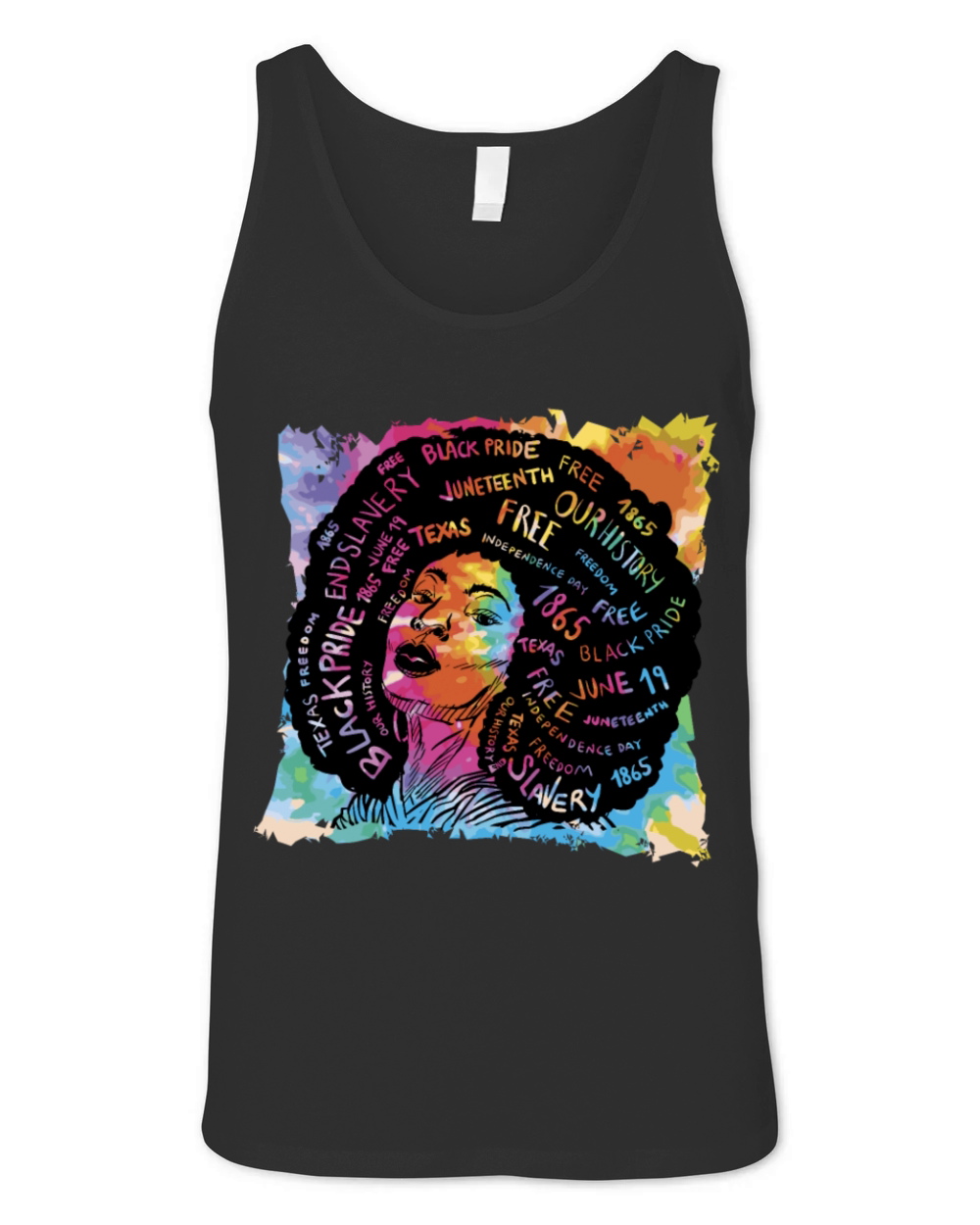 Juneteenth Women Melanin Unisex Jersey Tank