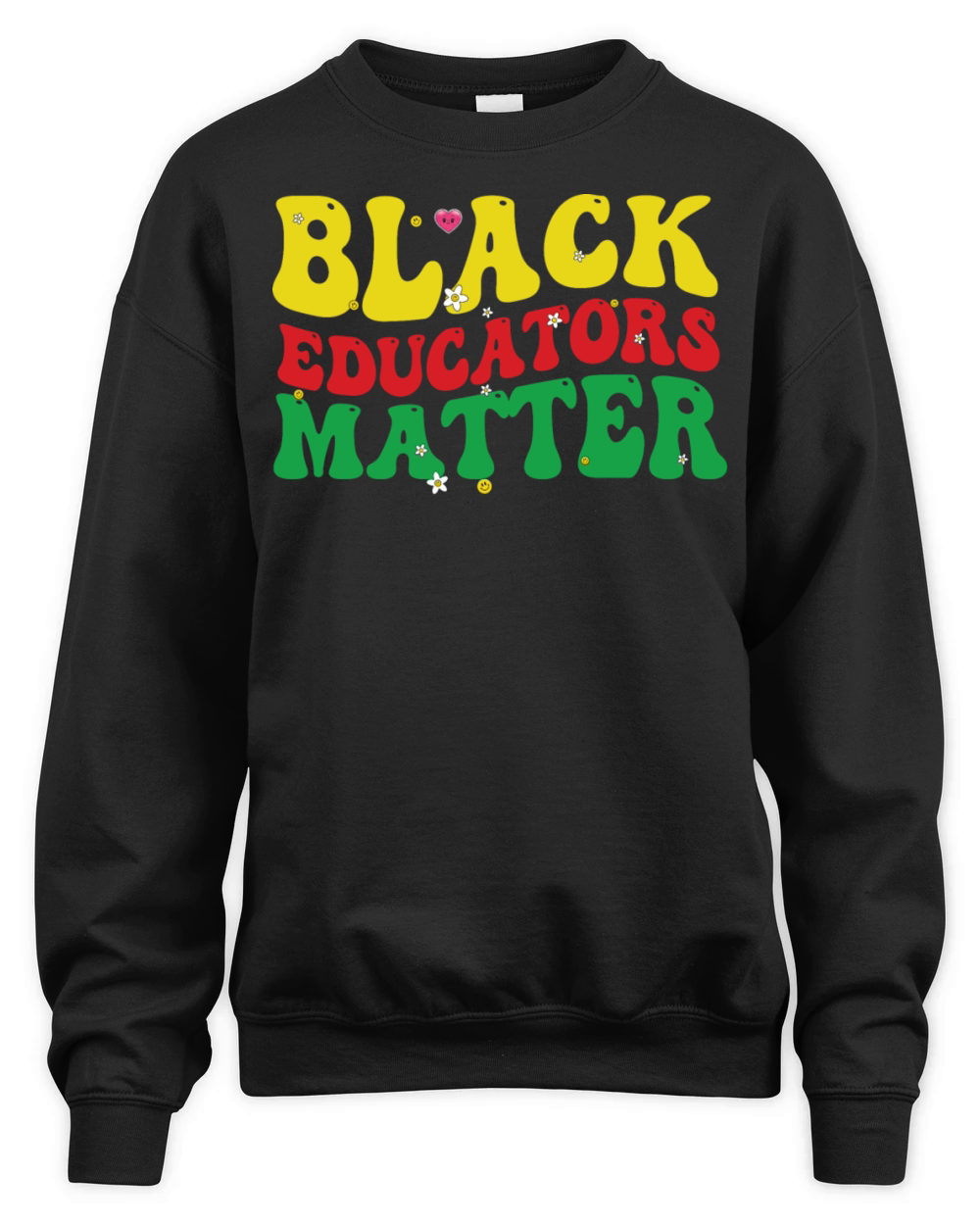 Black Educators Matter Teacher Black History Unisex Premium Crewneck Sweatshirt