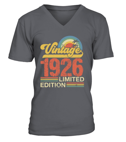 Retro Vintage 1926 Limited Edition V-Neck T-shirt