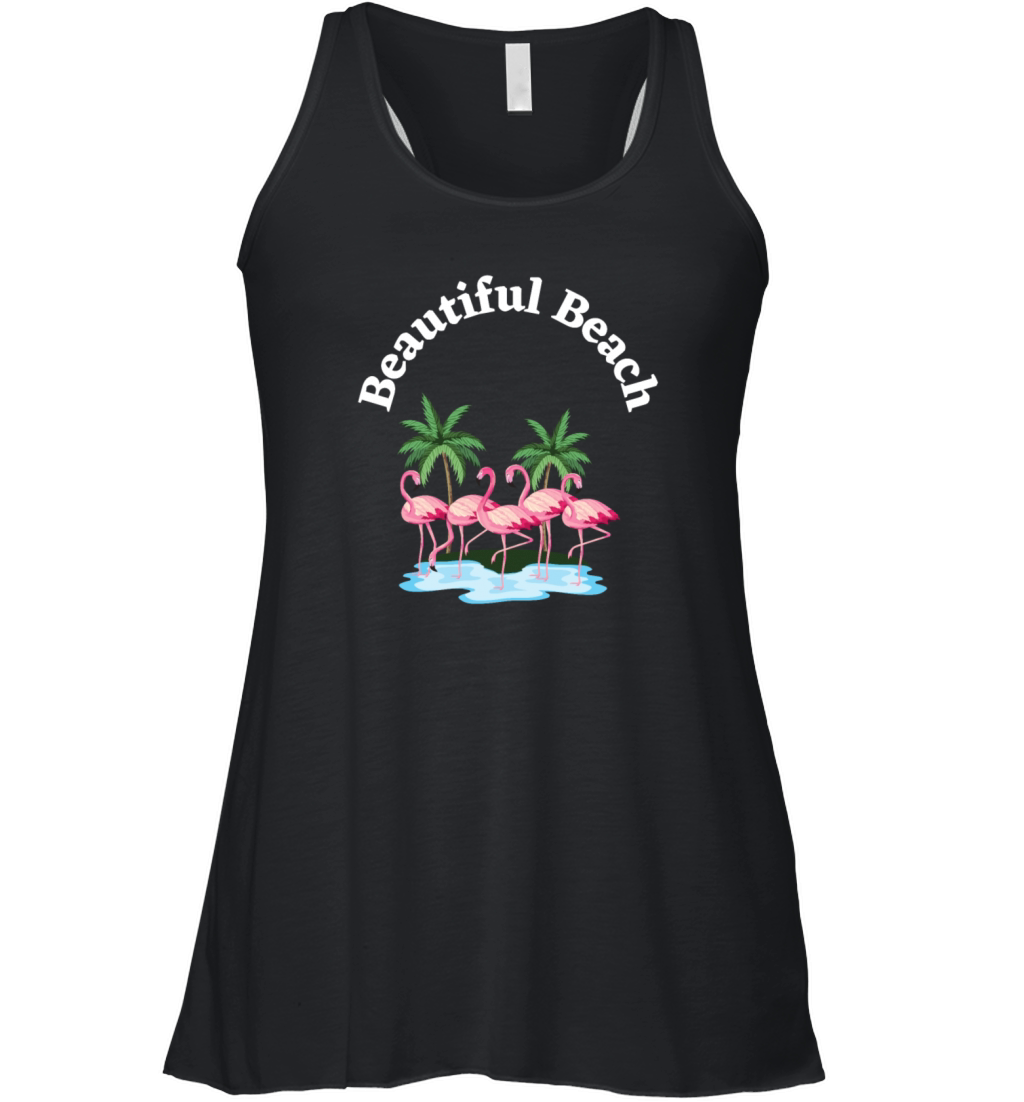 Beautiful Beach Women's Flowy Tank Top