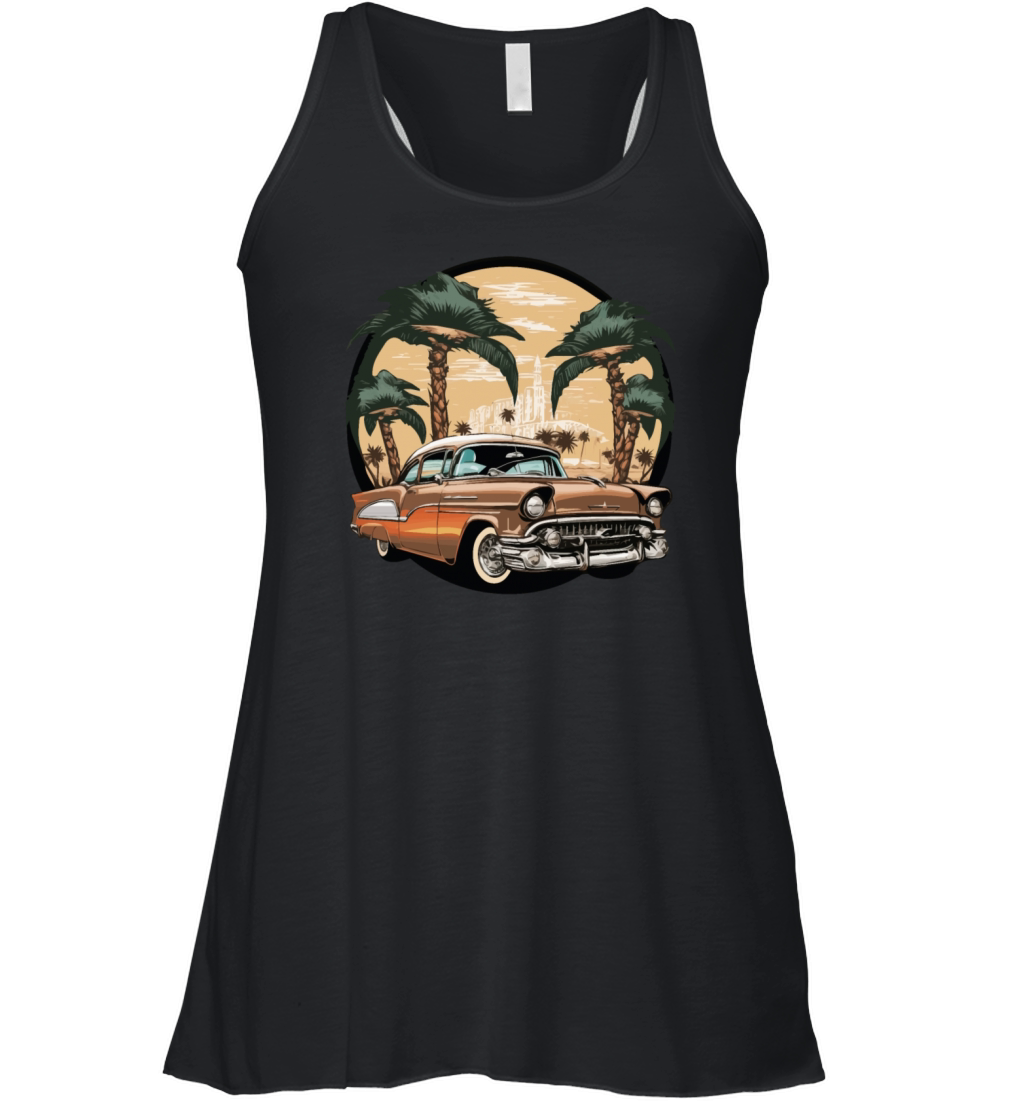 classic car Women's Flowy Tank Top