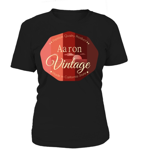 Aaron First Name Vintage Design Women's T-Shirt
