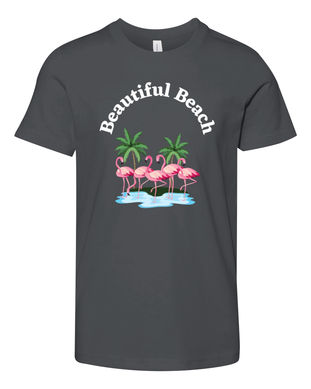 Beautiful Beach Youth Unisex Jersey Tee