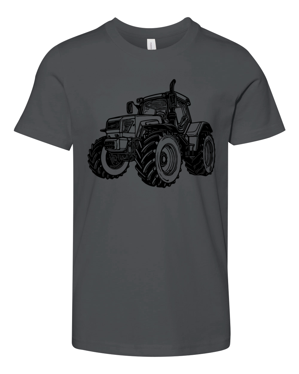 Heavy Tractor Large Field Field Tractor Youth Unisex Jersey Tee
